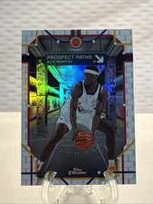 2025 Topps Chrome Mcdonald's All American Prospect Paths Refractor AJ Dybantsa