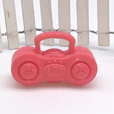 HASBRO LITTLEST PET SHOP LPS ACCESSORY  Purple Boom Box Radio Acessories LPSA