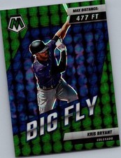 2022 Panini Mosaic #BF-4 Kris Bryant Big Fly Mosaic