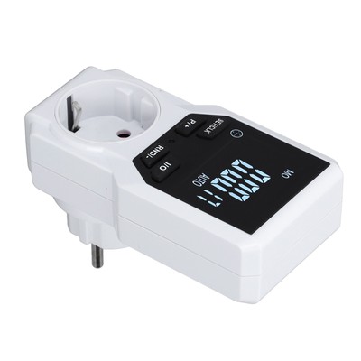 Timer Plug Outlet Digital Electrical Indoor Timed Power Switch Küche Haus E CU