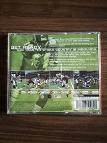 SEGA NFL 2K1 Sega Dreamcast Sports Multiplayer Online Manual VMU VGA 2000