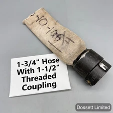 1-3/4" Fire Hose 1-1/2" Threaded Coupling Action 15 NH USA Industrial Fitting