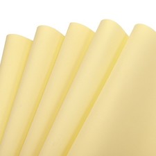 EVA Foam Sheets Light Yellow 19.7 Inch x 35.4 Inch 1mm Thick Crafts Sheets 5Pcs
