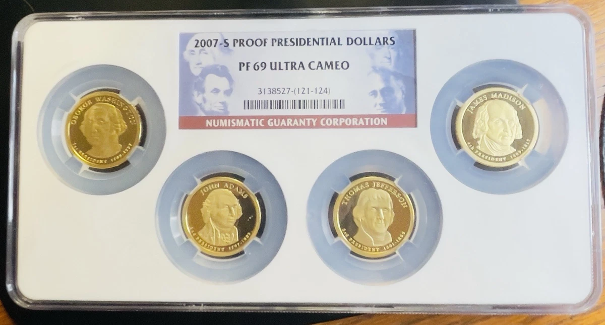 Grade PR 69 NGC Presidential Dollar Coins (2007-Now) for sale | eBay