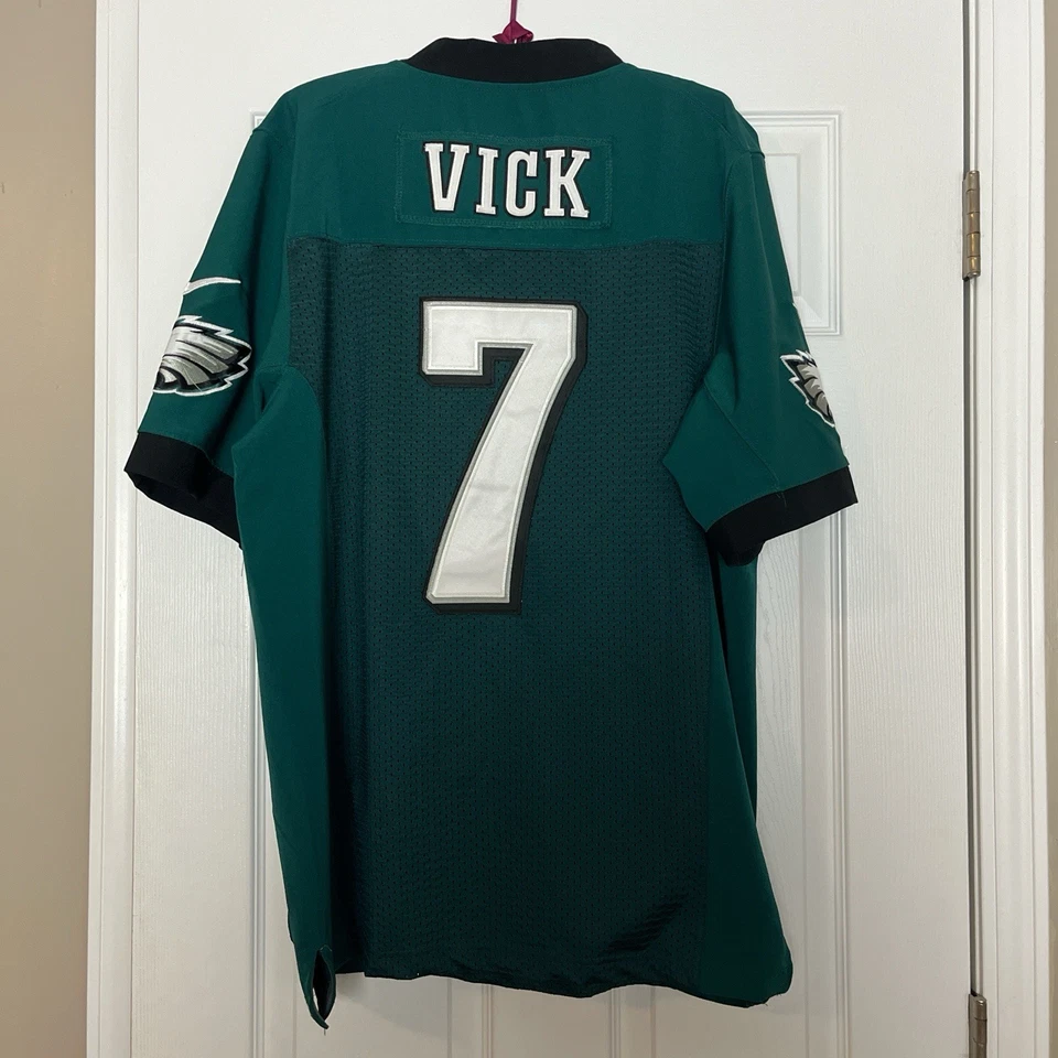 Camiseta Nike NFL Philadelphia Eagles Michael Vick #7 talla 44 verde en el campo nueva sin etiquetas Foto 2 de 4