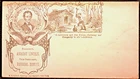 Civil War Patriotic -Rare Beardless Lincoln & Hamlin w/Log Cabin Campaign Cover