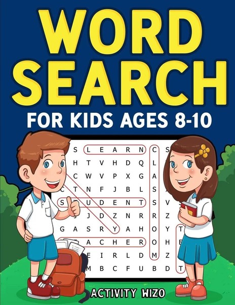 Word Search For Kids Ages 8-10 | Activity Wizo | Taschenbuch | Englisch | 2020-image