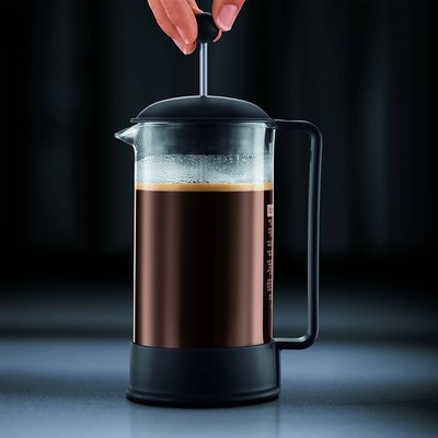 BODUM Brazil 8-Cup French Press Coffee Maker 34-oz Black