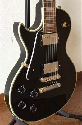 Burny バーニー レスポールカスタム RLC-45 LH 左利き用 Burny Les Paul Custom RLC-45 LH Left-Handed Electric Guitar