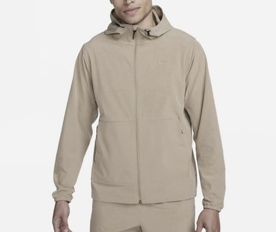 Nike Unlimited Men's size Small Repel Hooded Versatile Jacket FB7551-247 Khaki
