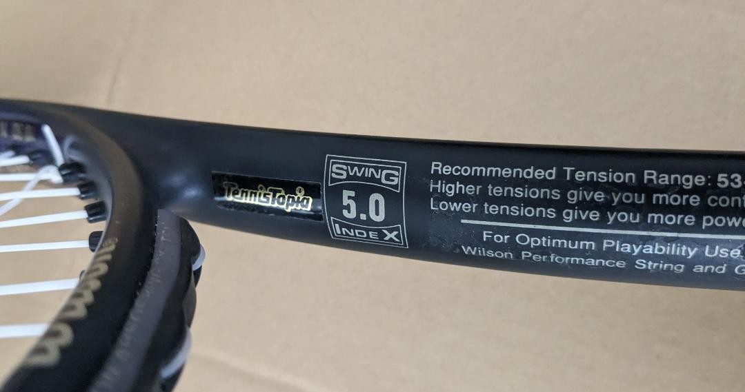 【希少】Wilson Hammer 5.0 110 Tennistopia Wilson Hammer 5.0 110 Tennistopia Wilson Racket Tennis