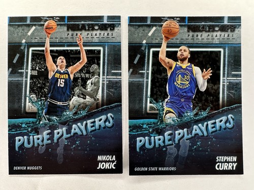 2023-24 Panini NBA Hoops Pure Players #9 Stephen Curry / Nikola Jokic #6 NM - 第 1/2 張圖片