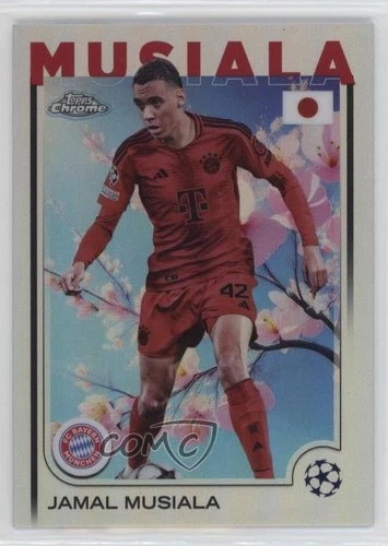 2024-25 Topps UEFA Club Competitions Japan Edition Jamal Musiala #42 0dj8