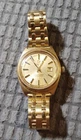 Vintage Working Omega Seamaster Automatic Watch Smaller 1" Face & Ladies Band