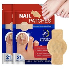 Fungal Nail Patches for Toenails, 42 Count - Nail Repair Patches with 8-Hour ...