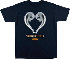 FMF Love This Sound T-Shirt Navy Large SP23118915NVYL