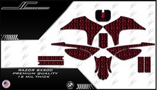 Razor SX500 graphics kit decals THICK AND HIGH GLOSS