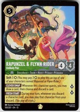 Rapunzel  Flynn Rider Unlikely Pair 100/204 Attack of the Vine Disney Lorcana