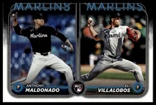 2024 Topps Update #US305 Eli Villalobos / Anthony Maldonado RCOM, RC
