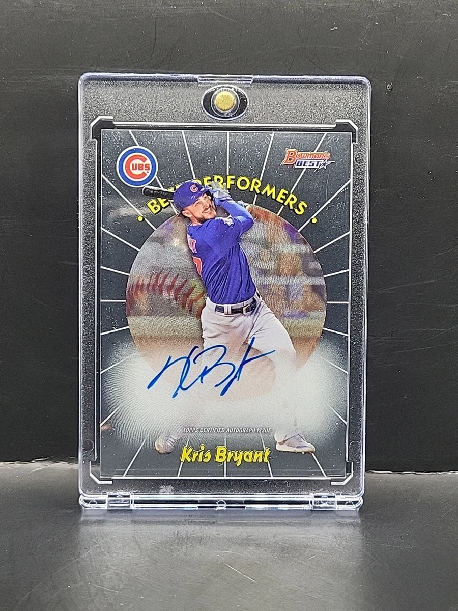 Bowman Kris Bryant Baseball Sports Trading Cards & Accessories for