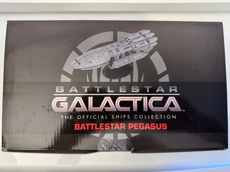 Sealed New Eaglemoss Master Replicas Battlestar Pegasus Battlestar Galactica