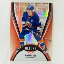 2025-26 Allure Red Rainbow #7 Anders Lee New York Islanders