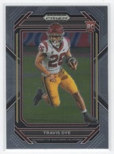 2023 Panini Prizm Draft Picks Travis Dye Rookie USC Trojans #129