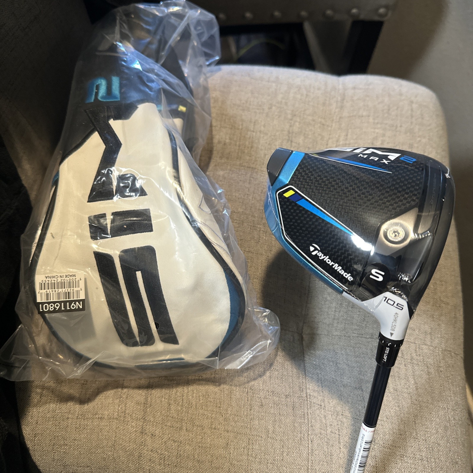 TaylorMade Golf Club SIM 2 MAX 10.5* Driver Stiff Flex