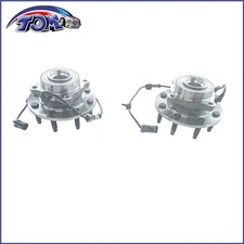 Front Wheel Bearing & Hubs For Yukon Silverado Sierra 2500 HD 3500 RWD 515086