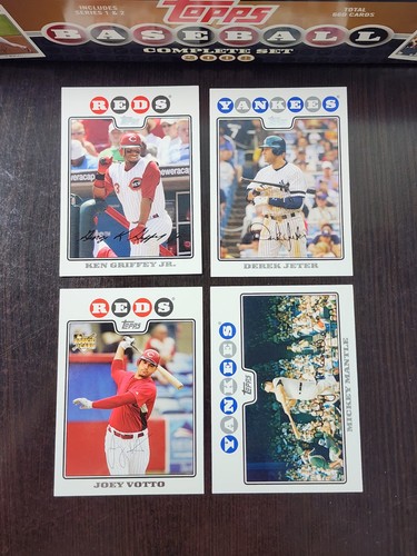 (5) Complete Sets 2000 2001 2003 2004 2008 Topps Baseball Rare Open Factory READ - Picture 10 of 20