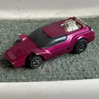 Vintage 1971 1969 Mattel Hot Wheels Redline SIZZLERS - Magenta Backfire