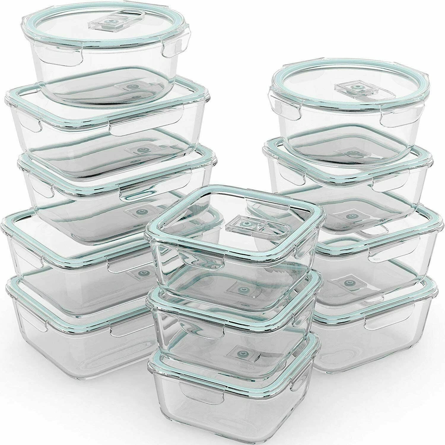 Razab Glass Food Storage Containers with Airtight Lids Microwave Safe, Set of 24
Opens in a new wind