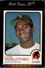 1973 Topps #114 Lynn McGlothen Boston Red Sox - Nice Card!