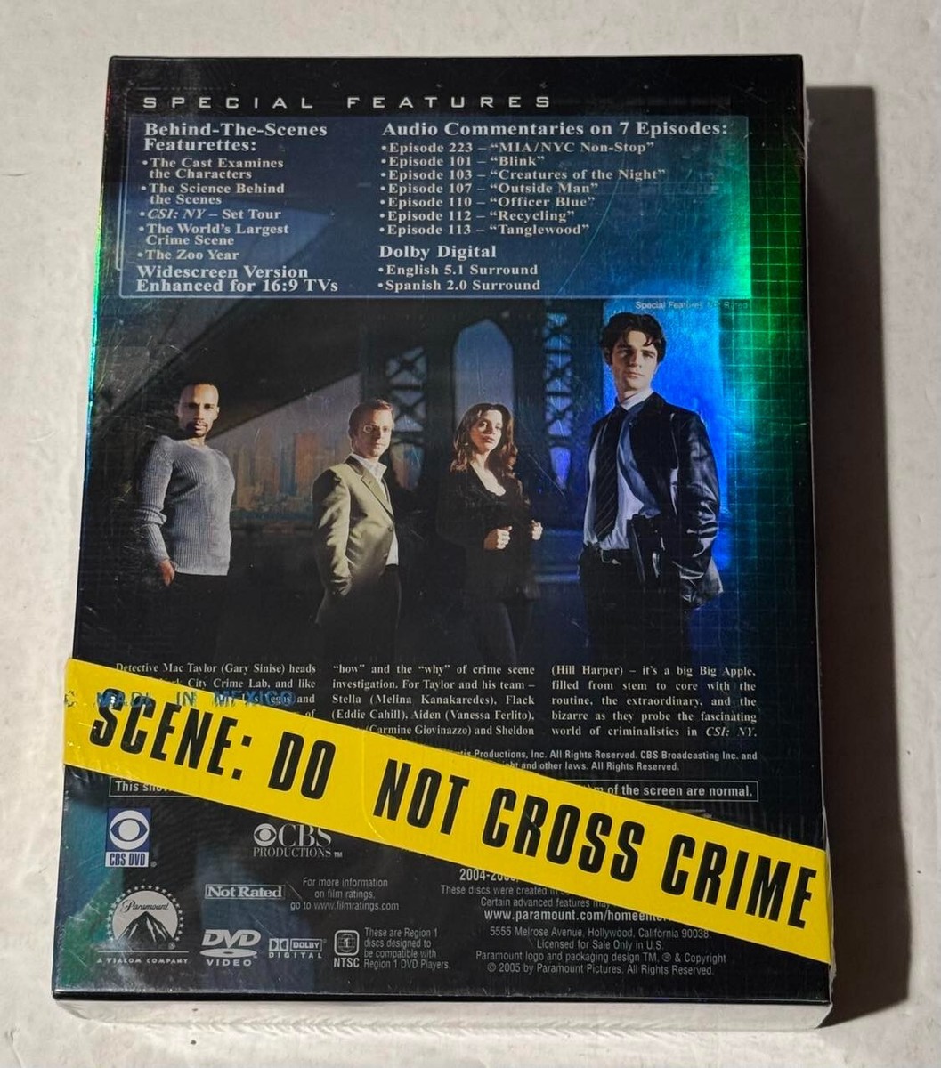 CSI: NY New York - The Complete First Season Boxset (DVD