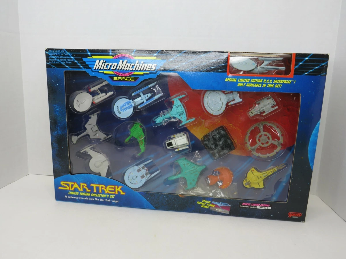 Star Trek Micro Machines Space Limited Collectors Set Galoob MISB