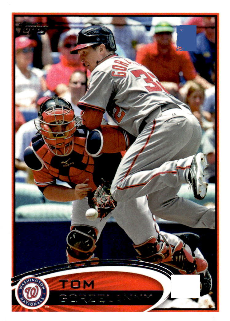 2012 Topps #204b Tom Gorzelanny