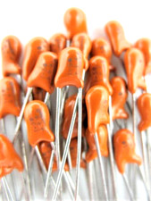 25X - 1uF  50V SPRAGUE 199D Solid Dip Tantalum - AUDIO/HiFi/TIMING/AMPS  118