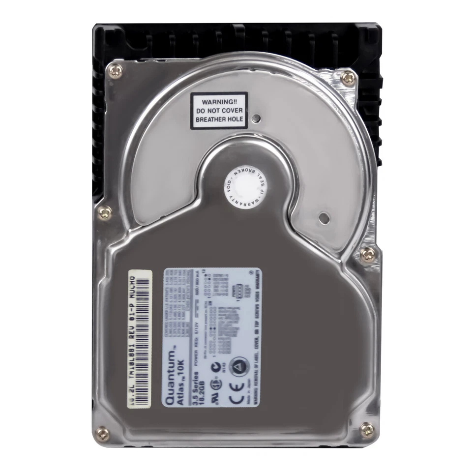 Hard Drive Quantum Atlas 10K 18.2GB 10k SCSI 68-PIN 3.5'' TN18L881 - Image 2 of 3