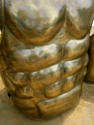 Medieval Roman Muscle Jacket Sca Larp Armour Jacket Cuirass Chest Costume Steel - Picture 2 of 4