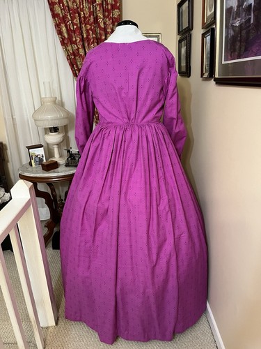 Civil War Reenactment Ladies Work Dress Size 16 - Picture 3 of 3