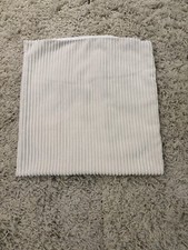 Set a cream white corduroy pillow covers 20 x 20
