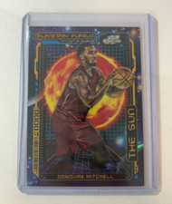 2024 Topps Chrome Cosmic Planetary Pursuit Donovan Mitchell Case Hit 🔥 Playoffs