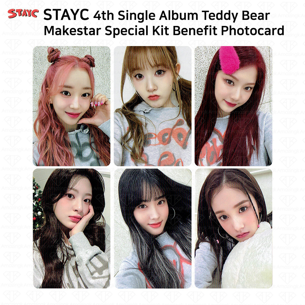 StayC 4th Single Album Teddy Bear Makestar Special Kit Benefit