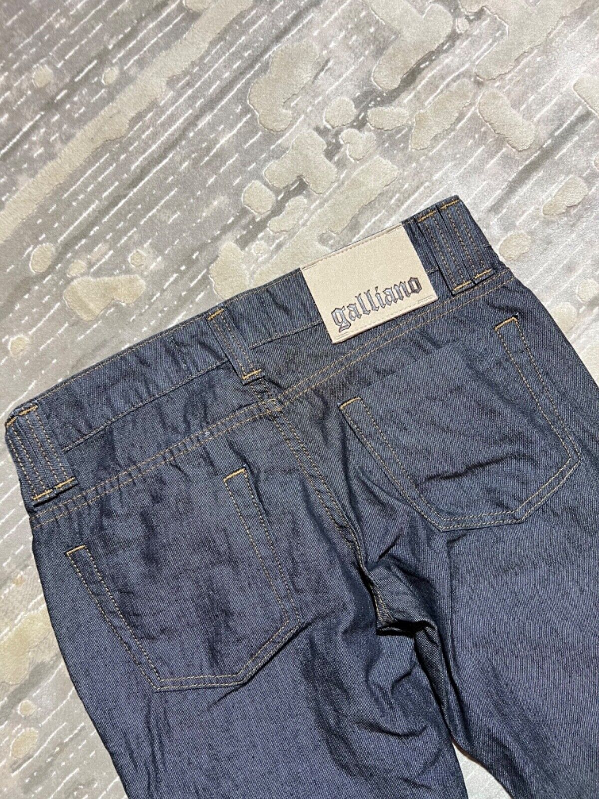 Vintage casual pants galliano italy rare women’s … - image 8