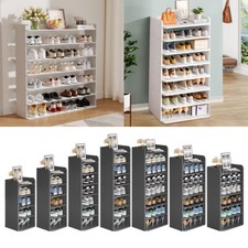Free Standing Shoes Storage Shelf Rack Organizer Display Unit Footwear Cabinet
