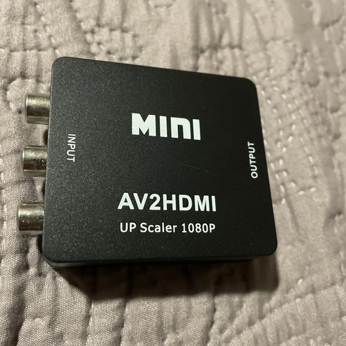 HDMI2AV Mini Konverter HDMI zu AV Adapter HDMI zu Cinch 1080p hd Video Audio