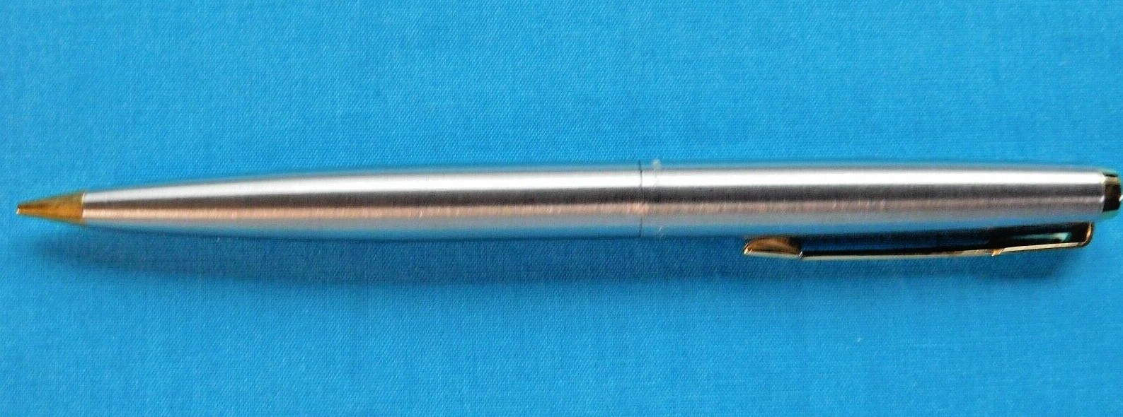 VINTAGE PARKER MECHANICAL PENCIL NIB GOLD/SILVER ARROW WRITING INSTRUMENT~NEW