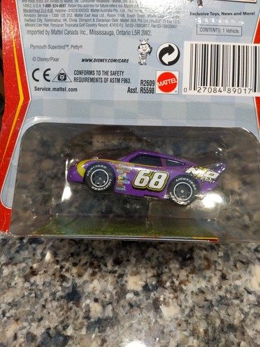 New Disney Pixar World of Cars Synthetic Rubber Tires! N20 Cola #68 Diecast - Picture 6 of 7