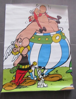 3 Têtes De Marionnettes Astérix, Obélix Et Idéfix – 1977, Uderzo Goscinny