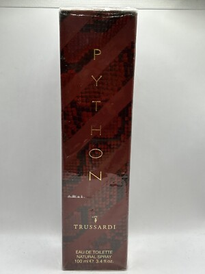 TRUSSARDI PYTHON 100ML VINTAGE EDT SPRAY (NEW WITH BOX & SEALED)